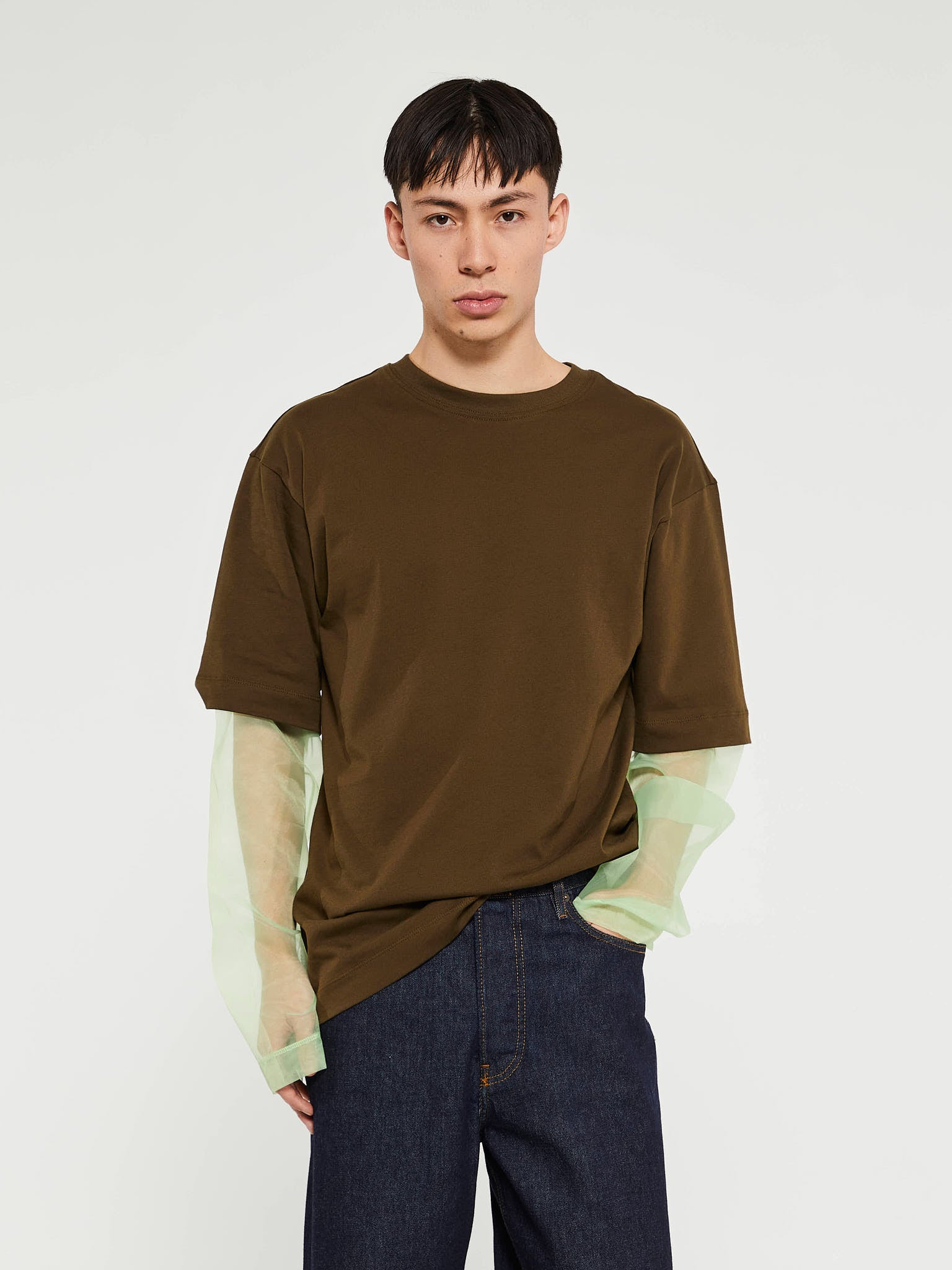 Dries Van Noten - Hemal T-Shirt in Khaki