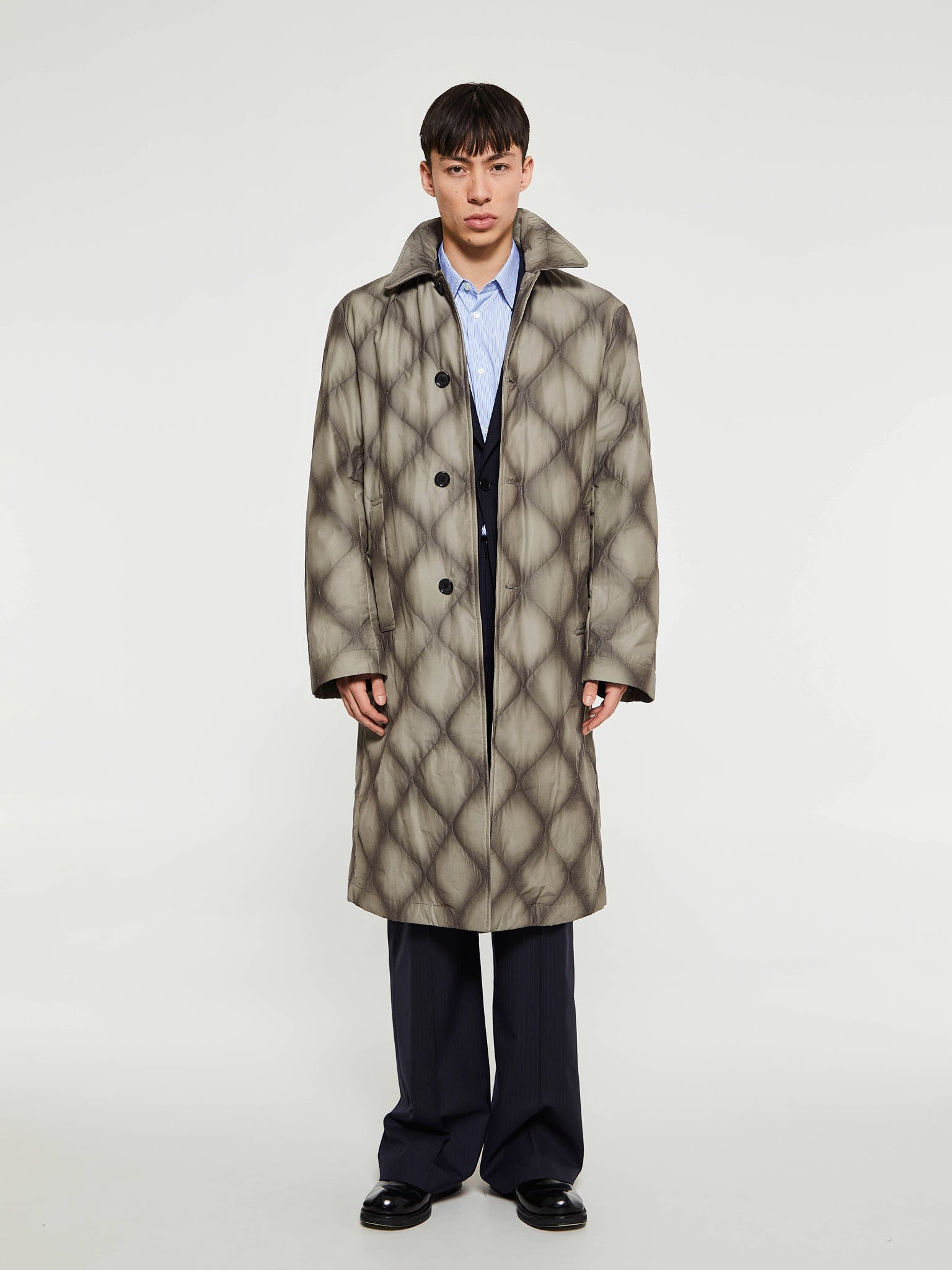 Dries Van Noten - Rankles Coat in Anthracite