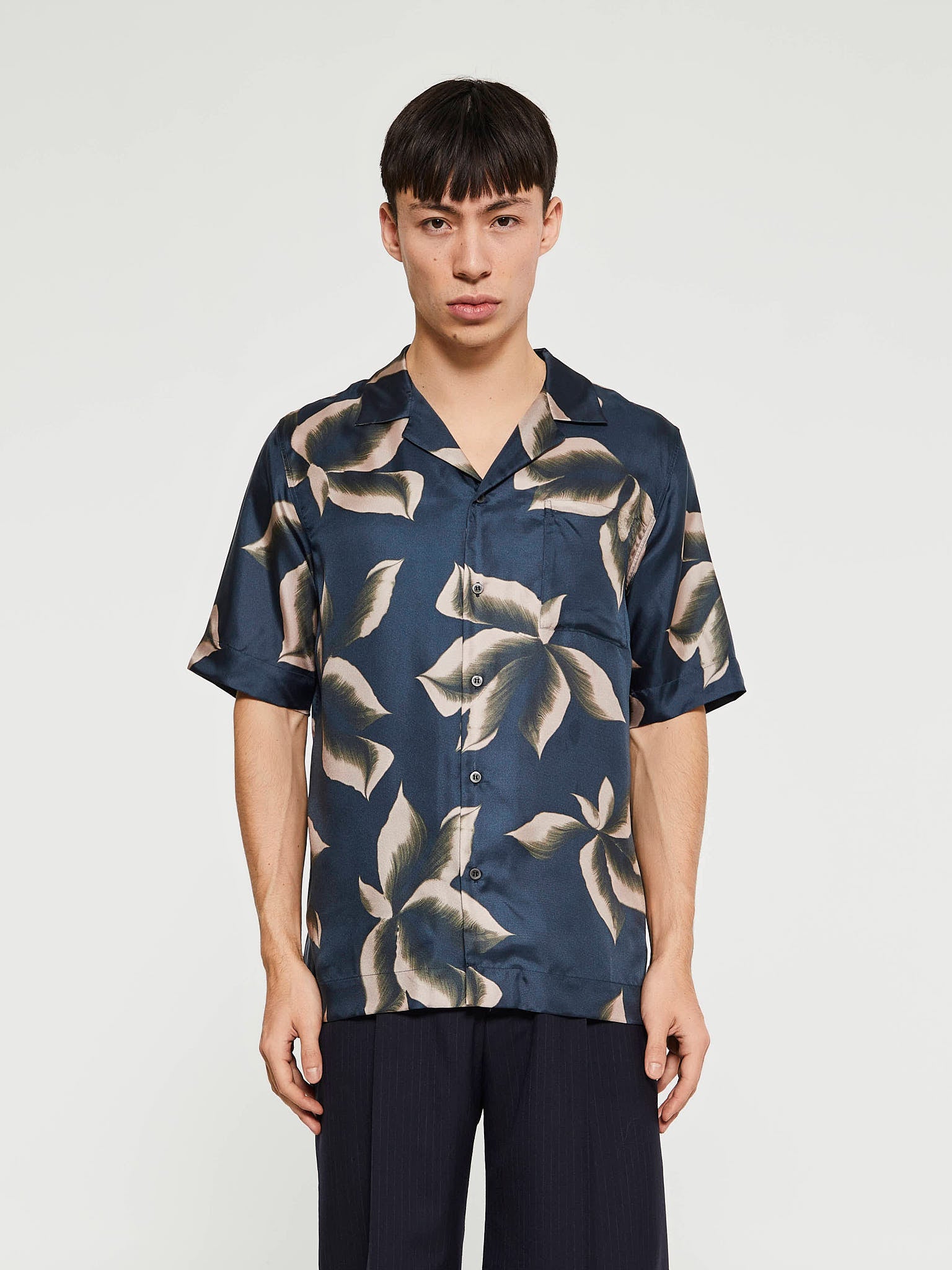 Dries Van Noten - Carltone Shirt in Dark Navy