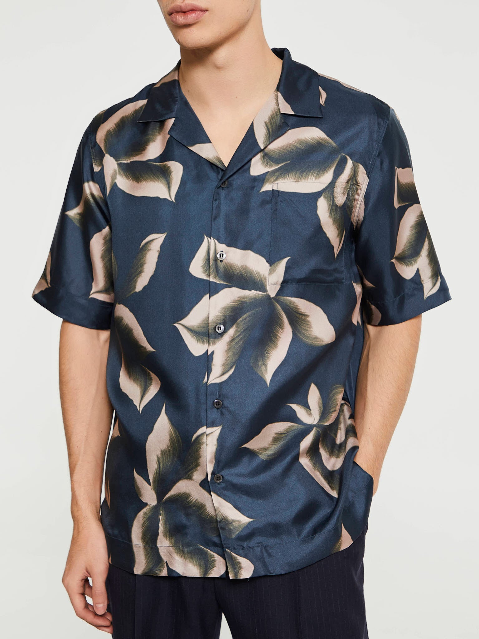 Dries Van Noten - Carltone Shirt in Dark Navy