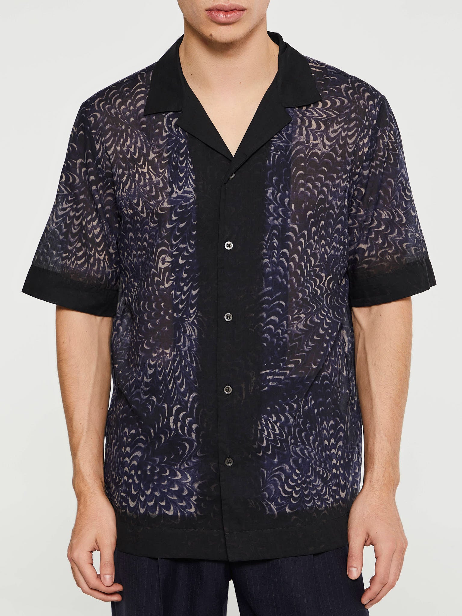 Dries Van Noten - Carltone Shirt in Navy