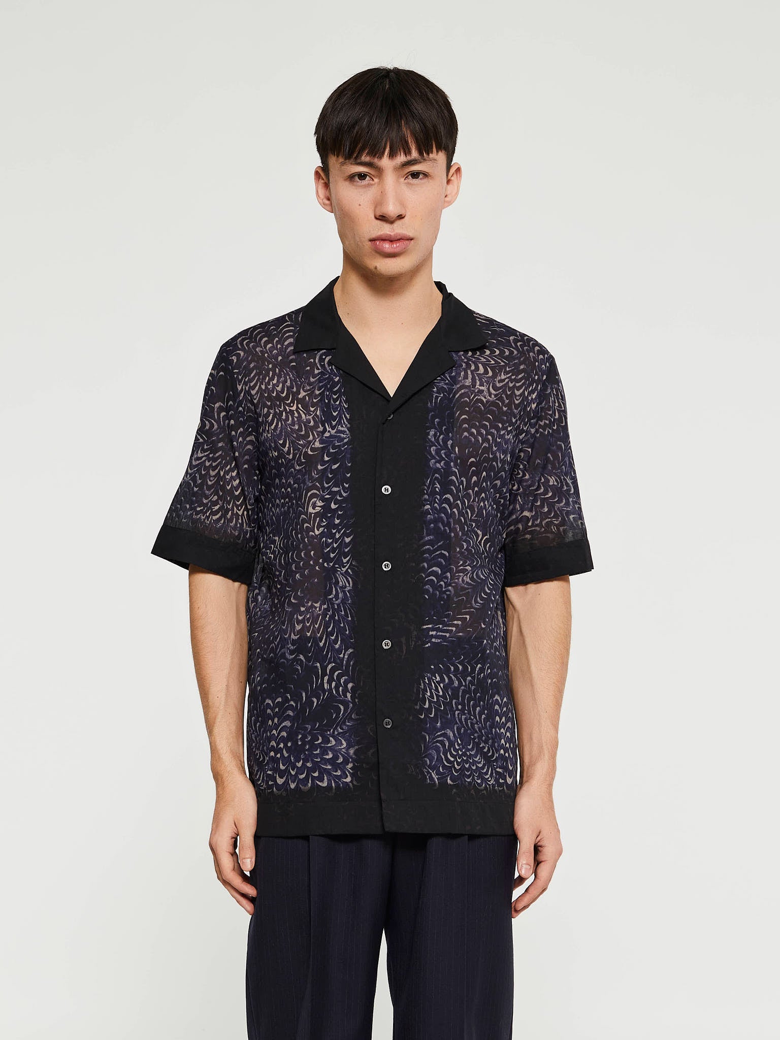 Dries Van Noten - Carltone Shirt in Navy