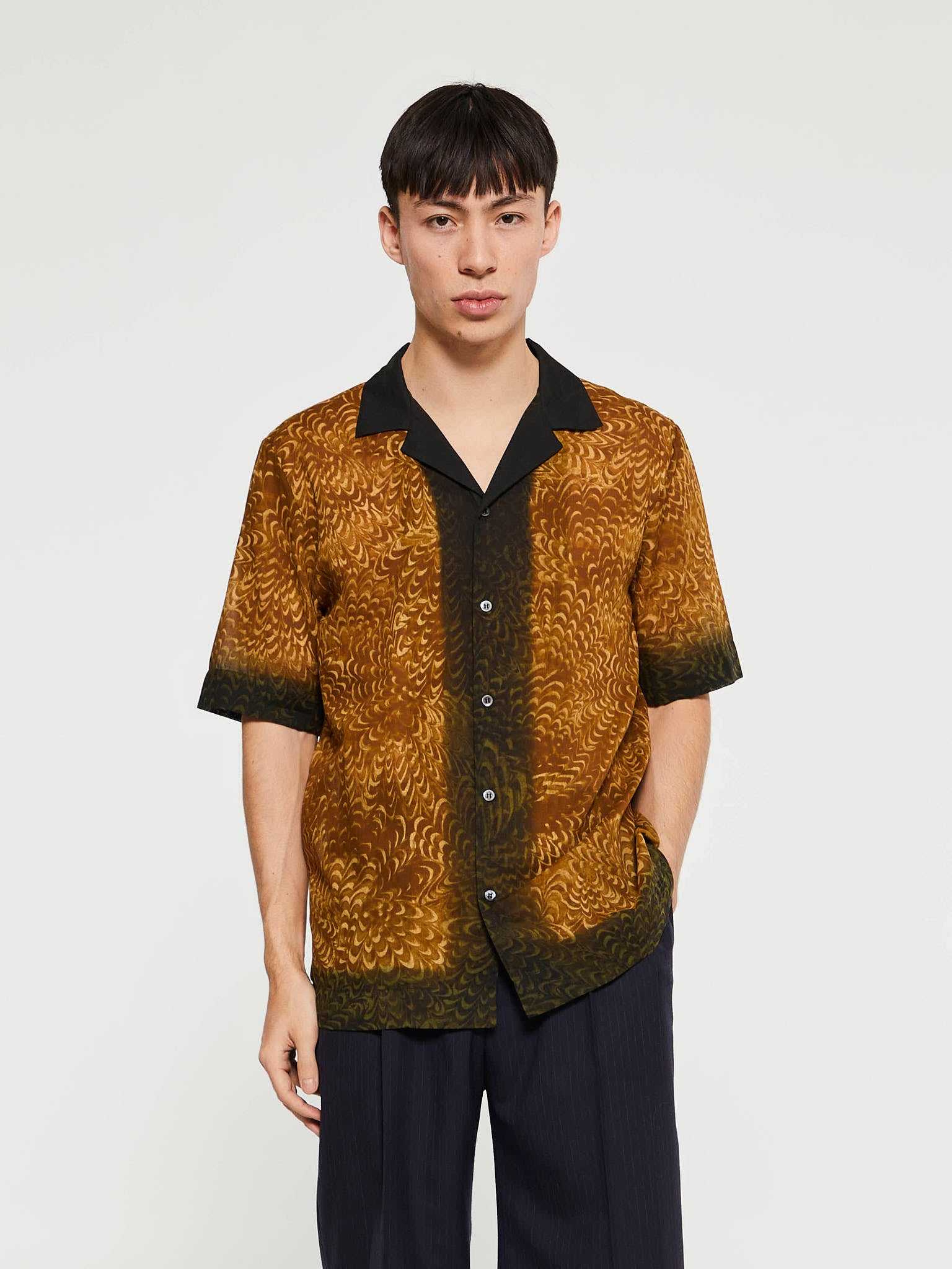 Dries Van Noten - Carltone Shirt in Bronze