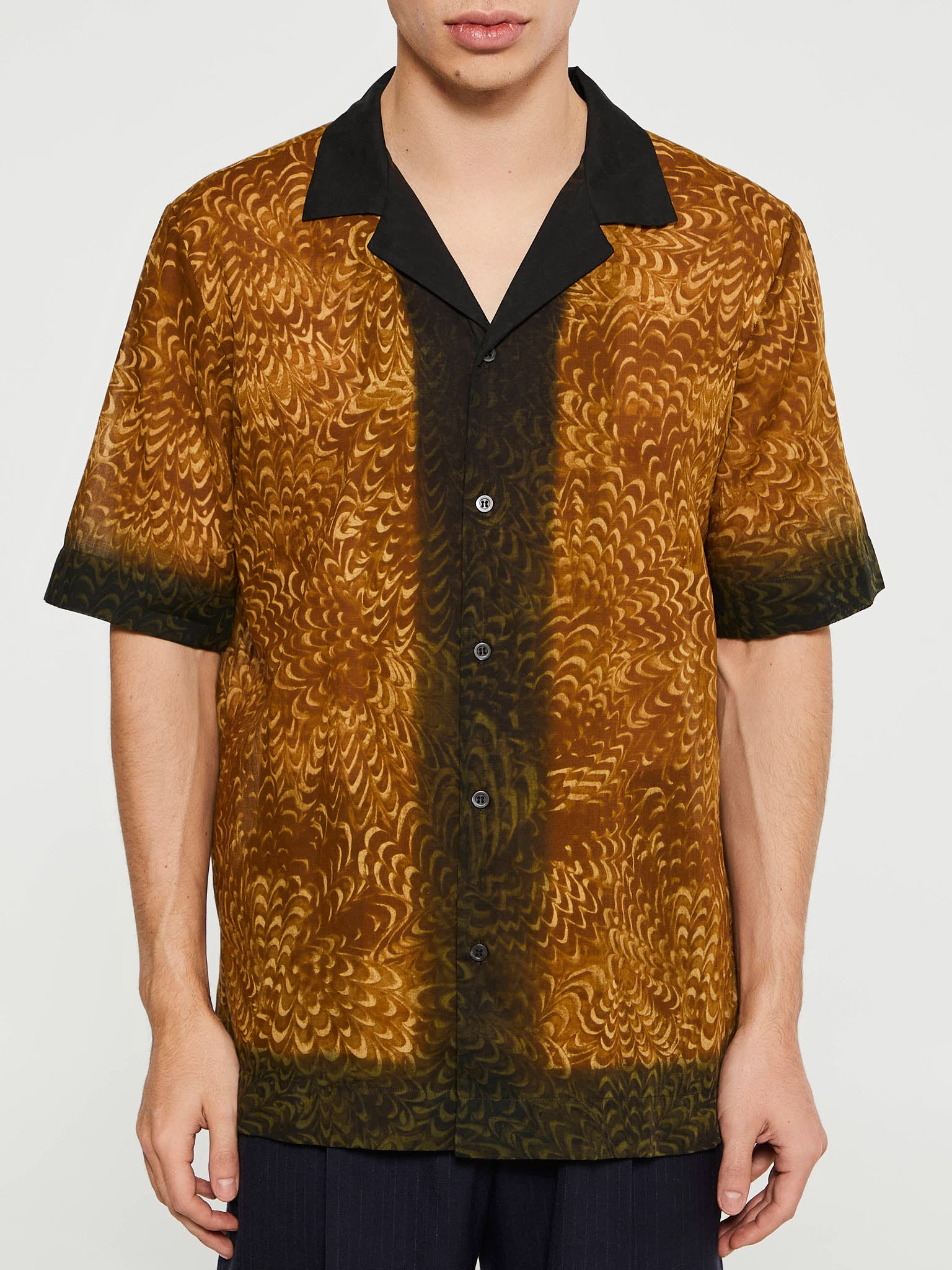 Dries Van Noten - Carltone Shirt in Bronze