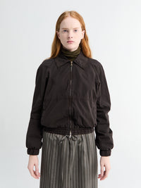 Dries Van Noten - Vinnia Bomber Jacket in Dark Brown