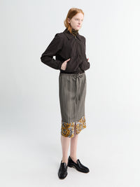 Dries Van Noten - Vinnia Bomber Jacket in Dark Brown