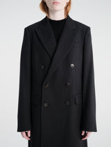 Dries Van Noten - Rarrysta 4265 W.W.Coat Black in Black