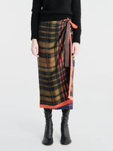 Dries Van Noten - Scarfy Long 4058 W.W.Skirt Desa in Dessin A