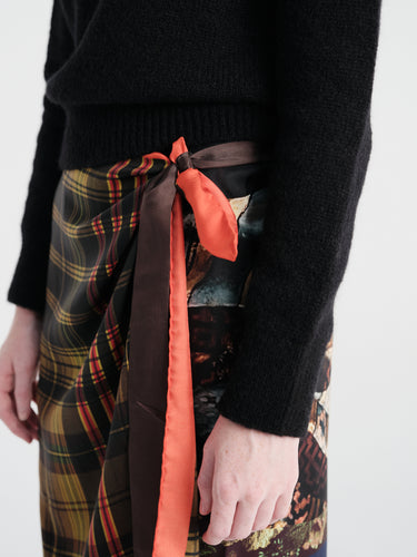 Dries Van Noten - Scarfy Long 4058 W.W.Skirt Desa in Dessin A