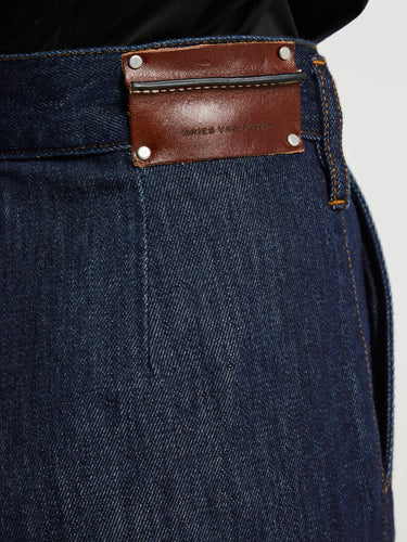 Dries Van Noten - Pamplona Denim 1552 W.W. Pants in Indigo