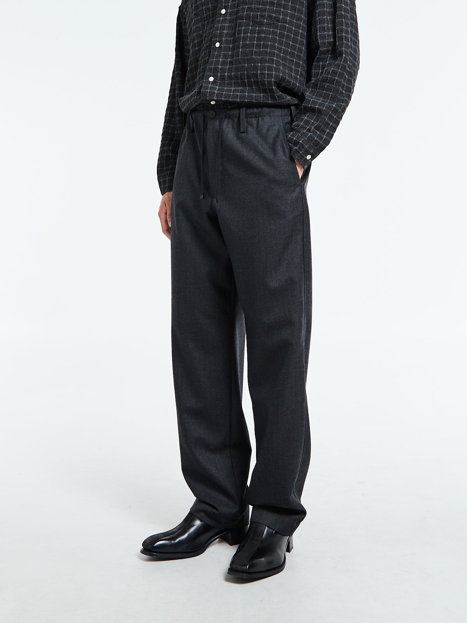 Dries Van Noten - Penny Trousers in Dark Grey