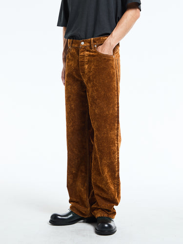 Dries Van Noten - Loose Fit Jeans in Umber