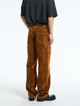 Dries Van Noten - Loose Fit Jeans in Umber
