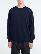 Dries Van Noten - Merino Wool Sweater in Navy