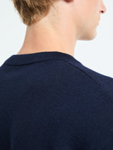 Dries Van Noten - Merino Wool Sweater in Navy