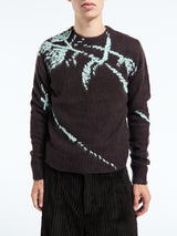Dries Van Noten - Mouche Sweater in Dark Brown