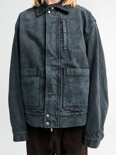 Dries Van Noten - Cotton Jacket in Petrol
