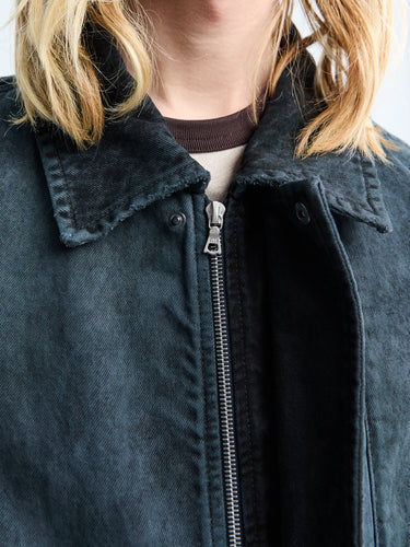 Dries Van Noten - Cotton Jacket in Petrol