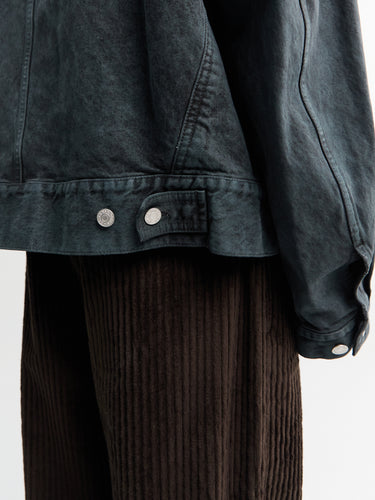 Dries Van Noten - Cotton Jacket in Petrol