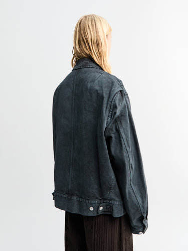 Dries Van Noten - Cotton Jacket in Petrol