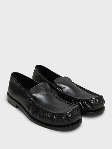 Dries Van Noten - Leather Loafers in Black