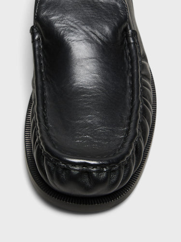 Dries Van Noten - Leather Loafers in Black