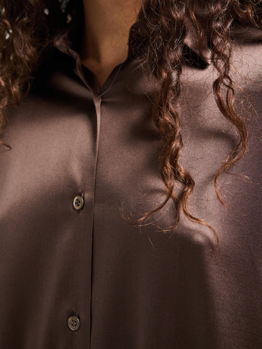 Dries Van Noten - Casia Shirt in Brown