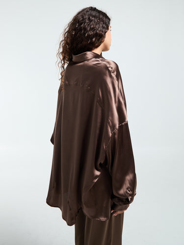 Dries Van Noten - Casia Shirt in Brown
