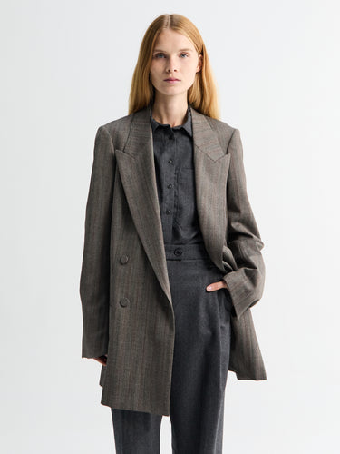 Dries Van Noten - Blink Jacket in Grey Melange