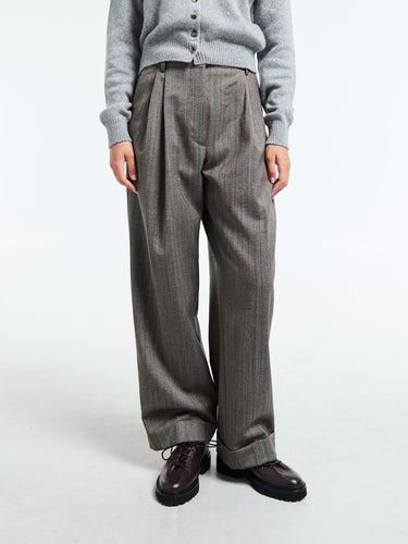 Dries Van Noten - Partan Pants in Grey Melange