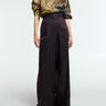 Dries Van Noten - Penn Wide Leg Pants in Burgundy