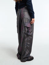 Dries Van Noten - Polk Pants in Burgundy