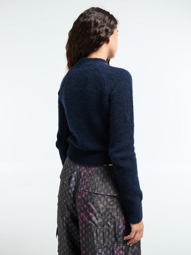 Dries Van Noten - Texas Sweater in Navy
