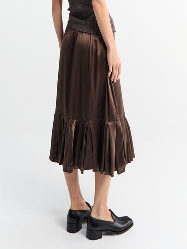 Dries Van Noten - Sprity Skirt in Brown