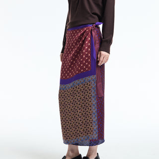 Dries Van Noten - Long Wrap Scarf Skirt