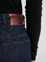 Dries Van Noten - Penn Wide Denim Pants in Indigo