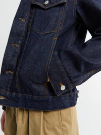 Dries Van Noten - Short Denim Jacket in Indigo