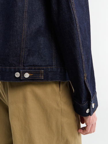 Dries Van Noten - Short Denim Jacket in Indigo