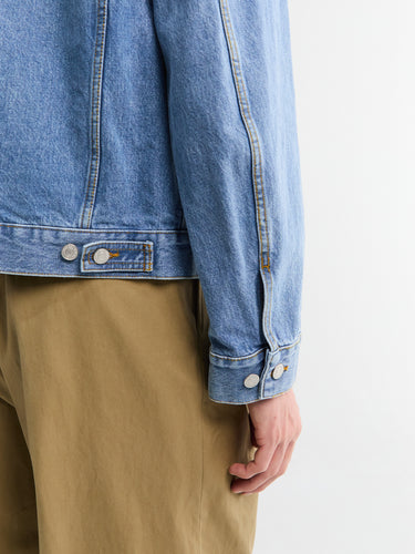 Dries Van Noten - Vuskin Jacket in Light Blue