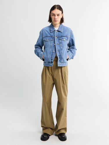 Dries Van Noten - Vuskin Jacket in Light Blue