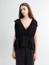 Dries Van Noten - Cally Bis Top in Black