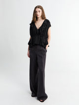 Dries Van Noten - Cally Bis Top in Black