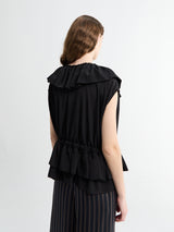 Dries Van Noten - Cally Bis Top in Black