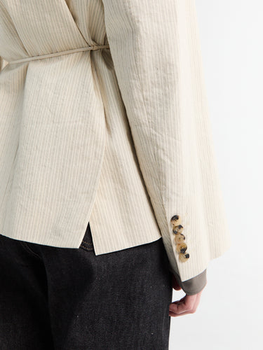 Dries Van Noten - Bosea Bis Blazer in Ecru