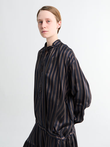 Dries Van Noten - 05070-DENVO 3276 W.W.DRESS in Navy