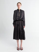 Dries Van Noten - 05070-DENVO 3276 W.W.DRESS in Navy