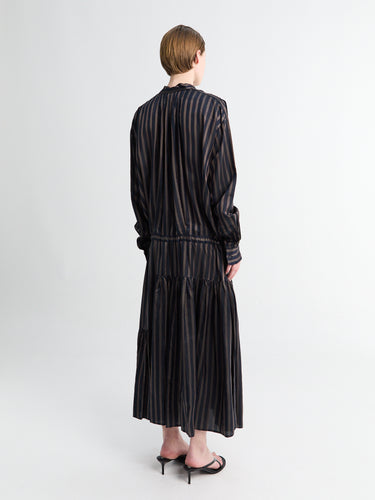 Dries Van Noten - 05070-DENVO 3276 W.W.DRESS in Navy