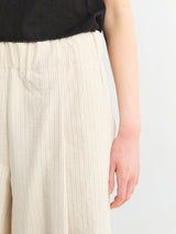 Dries Van Noten - Pila Wide Pants in Ecru