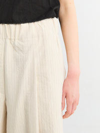 Dries Van Noten - Pila Wide Pants in Ecru