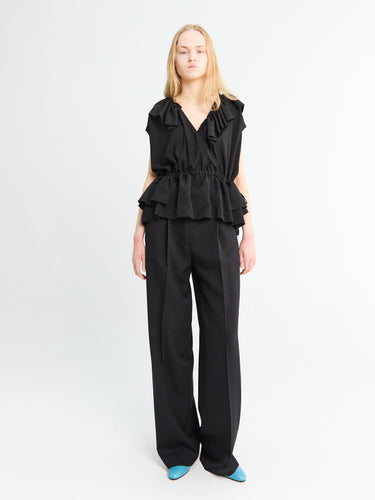 Dries Van Noten - Portias Wide Pants in Black